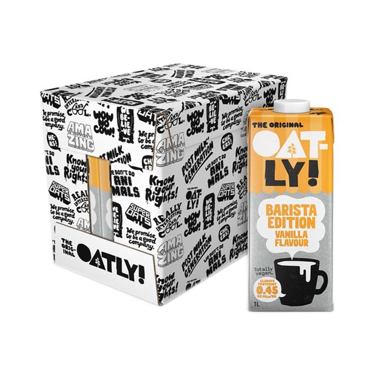 Oatly Barista Edition Vanilla Flavour 6 Unités 1 L
