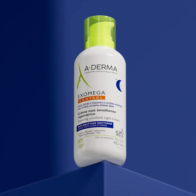 Crema de Noche Reparadora Emoliente Exomega - imagen 4 de 4