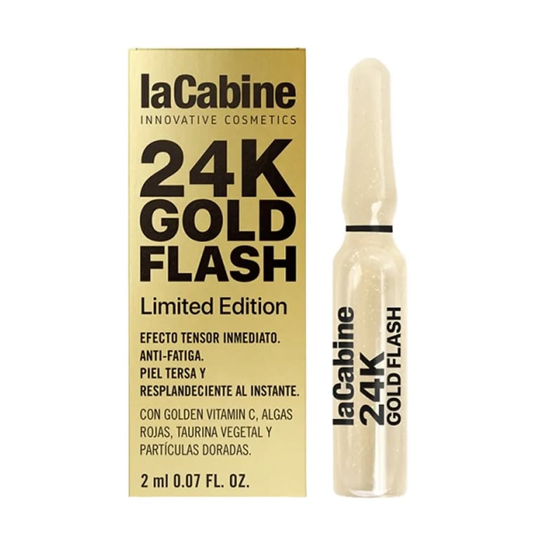 24K Gold Flash Effect Ampolla