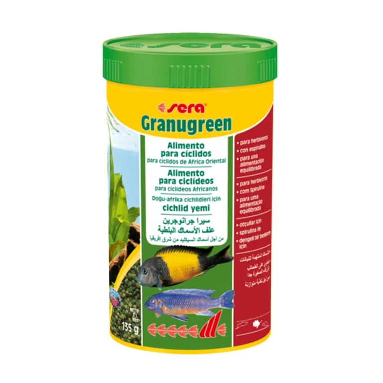 Granugreen Futter für pflanzenfresser Cichliden