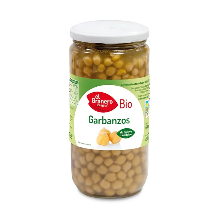 Grão-de-bico Cozido Bio