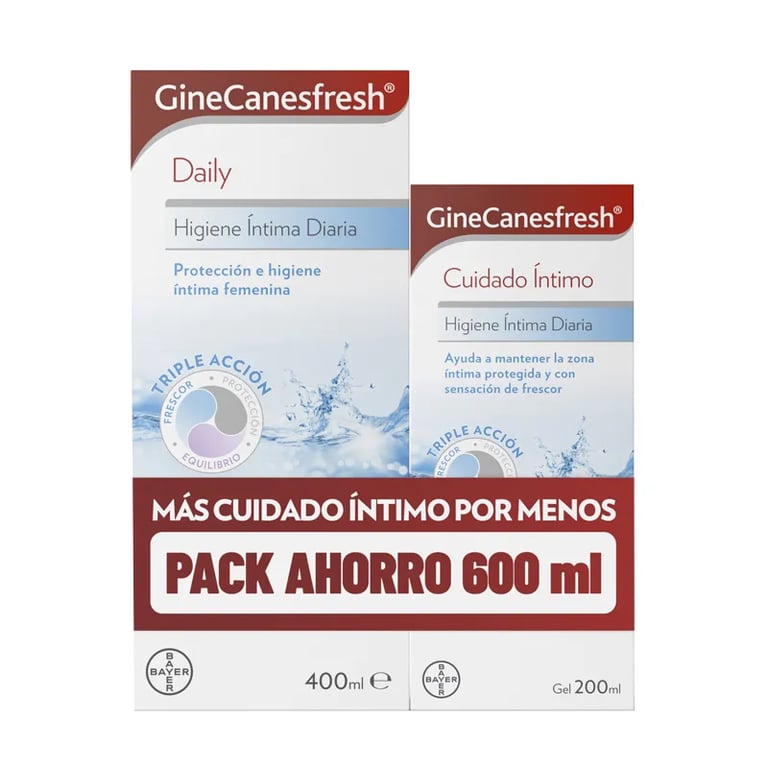 Ginecanesfreh Daily 400 ml + Ginecanescalm 200 ml