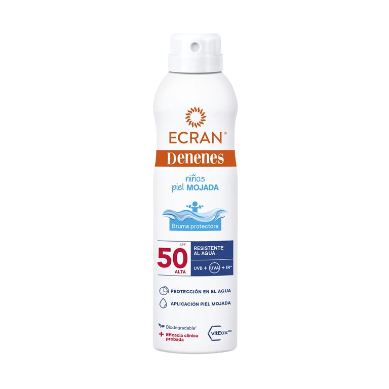 Bruma Protectora Niños Piel Mojada SPF50