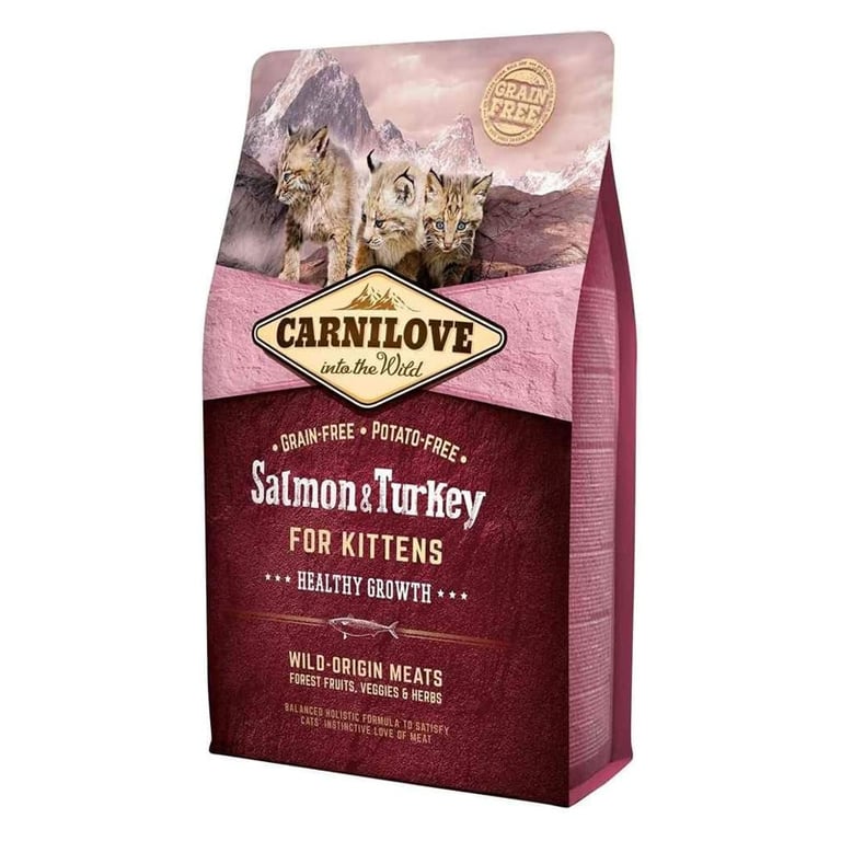 Carnilove Feline Kitten Salmon Truthahn