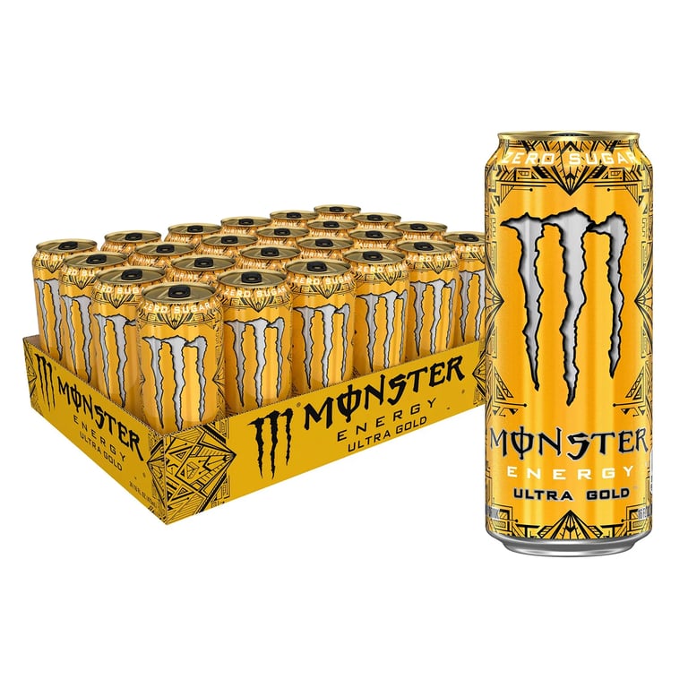 Monster Ultra Golden Pineapple Zero Zucchero