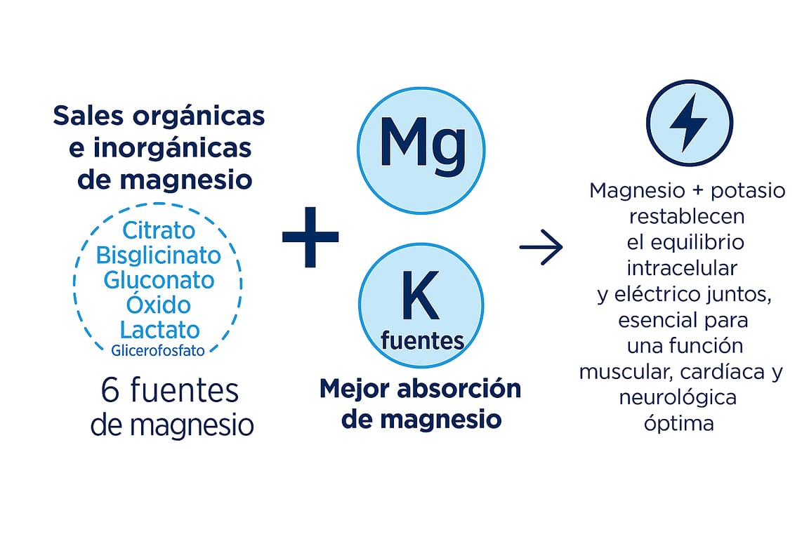 Levels Up Magnésium Potassium - imagen 3 de 3