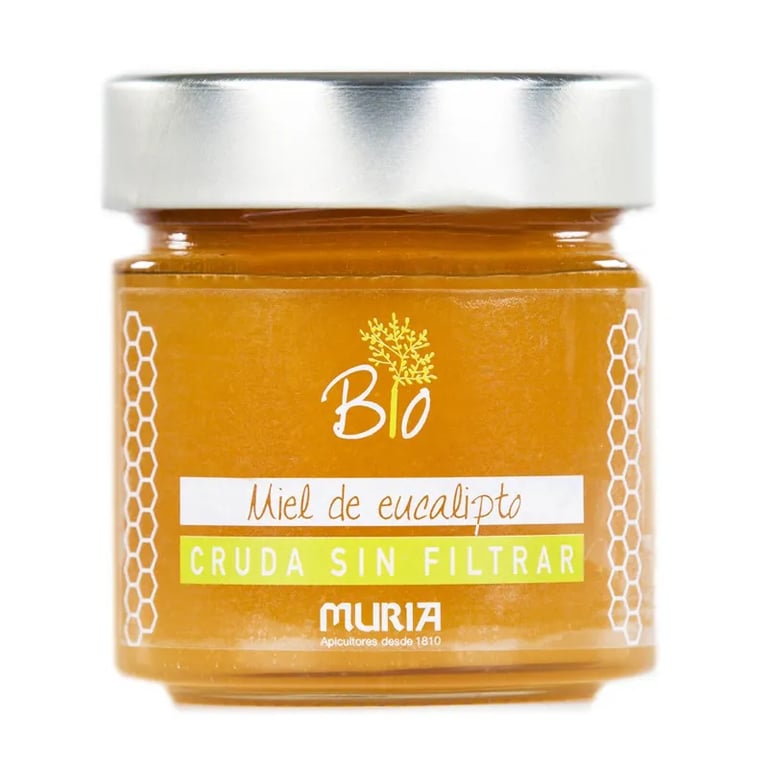 Miele di Eucalipto Crudo non Filtrato Bio