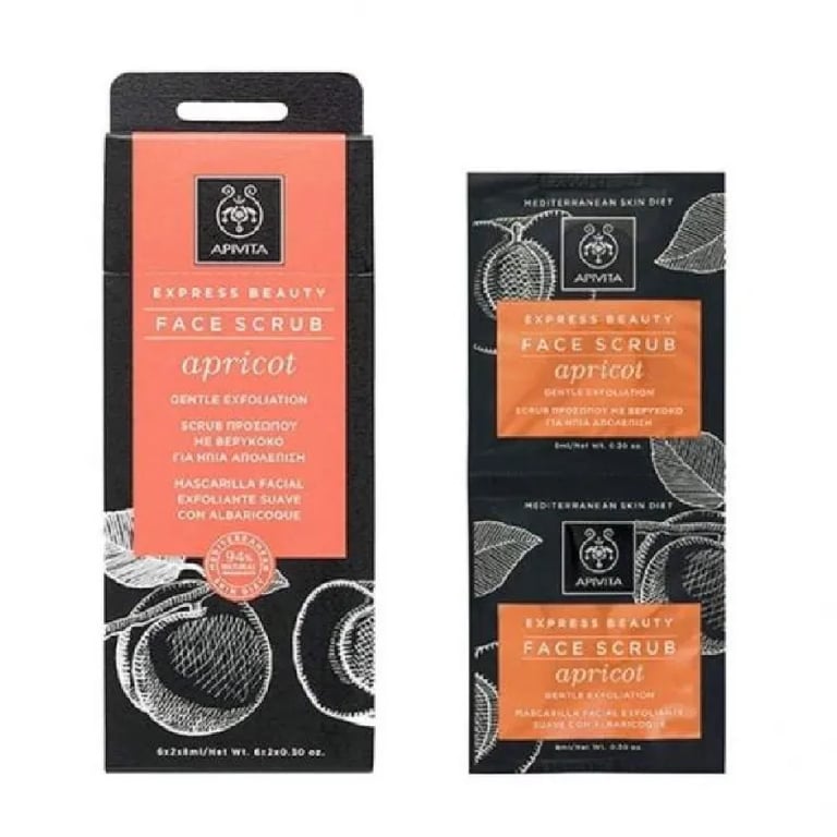 Express Beauty Gel Exfoliant Gezichts Zacht Met Abrikoos