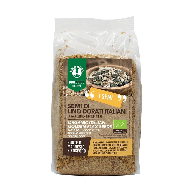 Semillas De Lino Dorada Sin Gluten Bio
