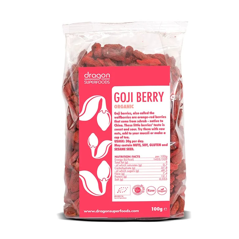 BAYAS DE GOJI ORGANICAS