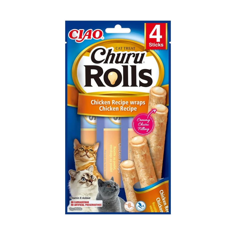 Cat Rolls Receta De Pollo