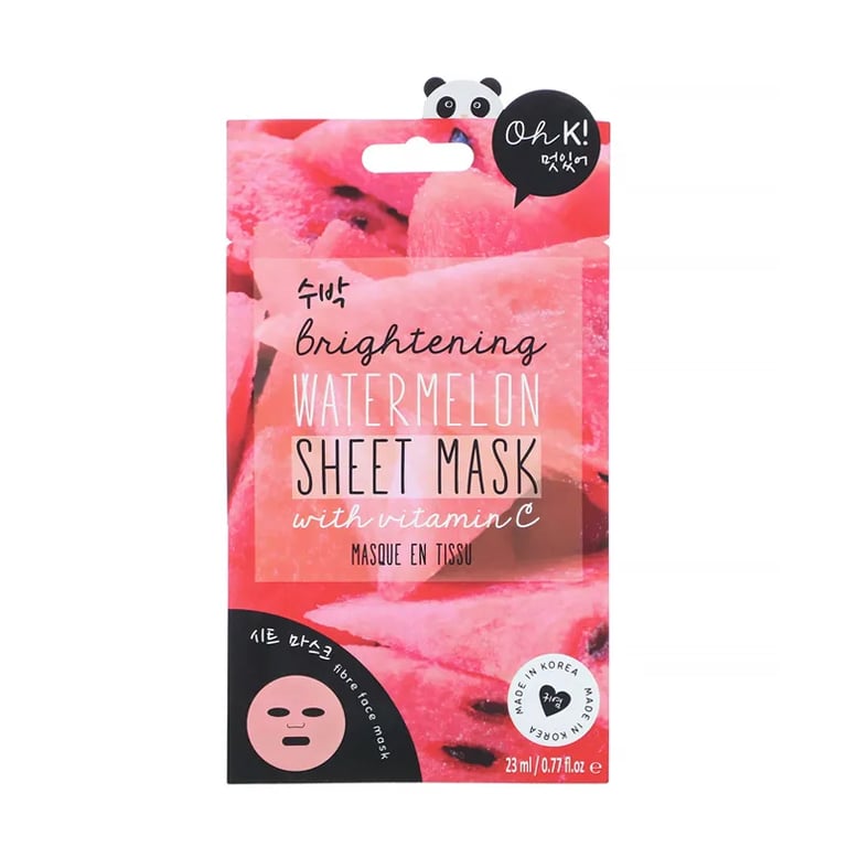 Sheet Face Mask Brightening Watermelon