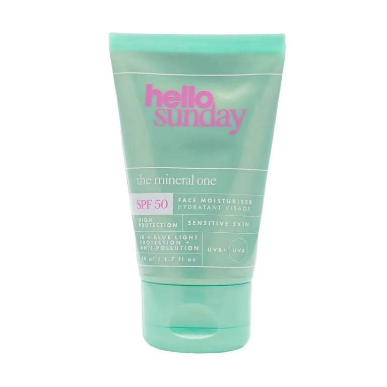 The Mineral One Face Moisturiser SPF50