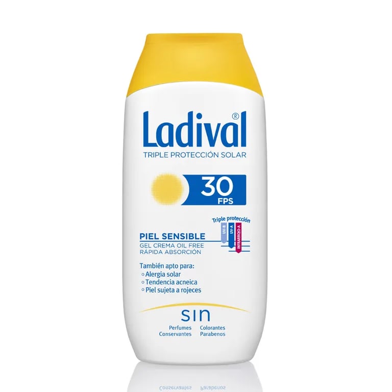 GEL-CREMA PROTECTOR PIEL SENSIBLE RÁPIDA ABSORCIÓN SPF30