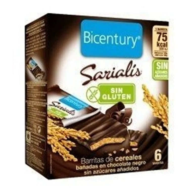 Sarialis Barras De Chocolate Preto Sem Glúten