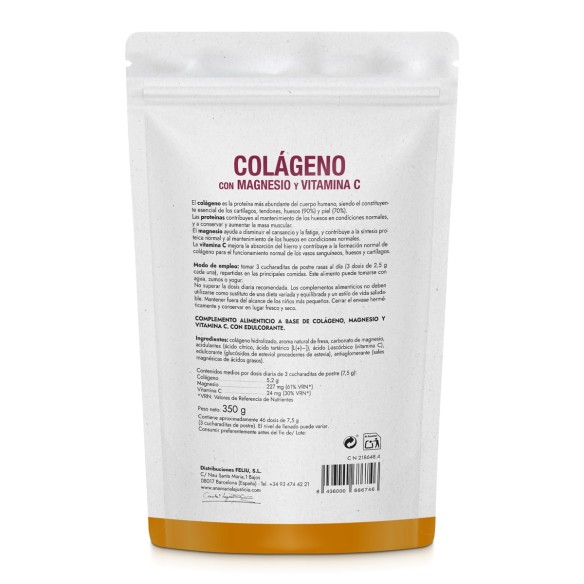 Collagène Magnésium + Vitamine C - imagen 3 de 16
