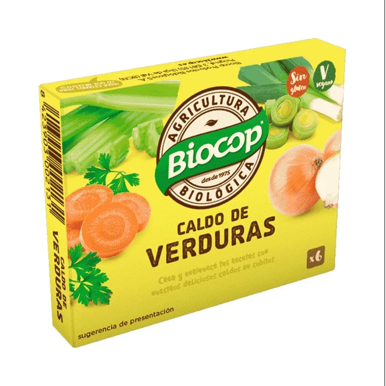 CALDO DE VERDURAS EN CUBITOS