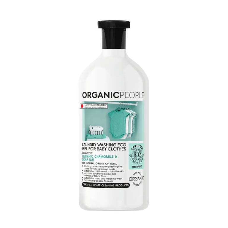 Detergente Líquido Ropa Bebé Manzanilla Y Nuez Bio