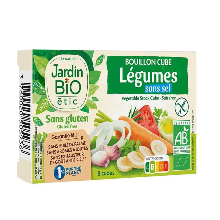Cubitos De Verduras Sin Sal Y Sin Gluten bio
