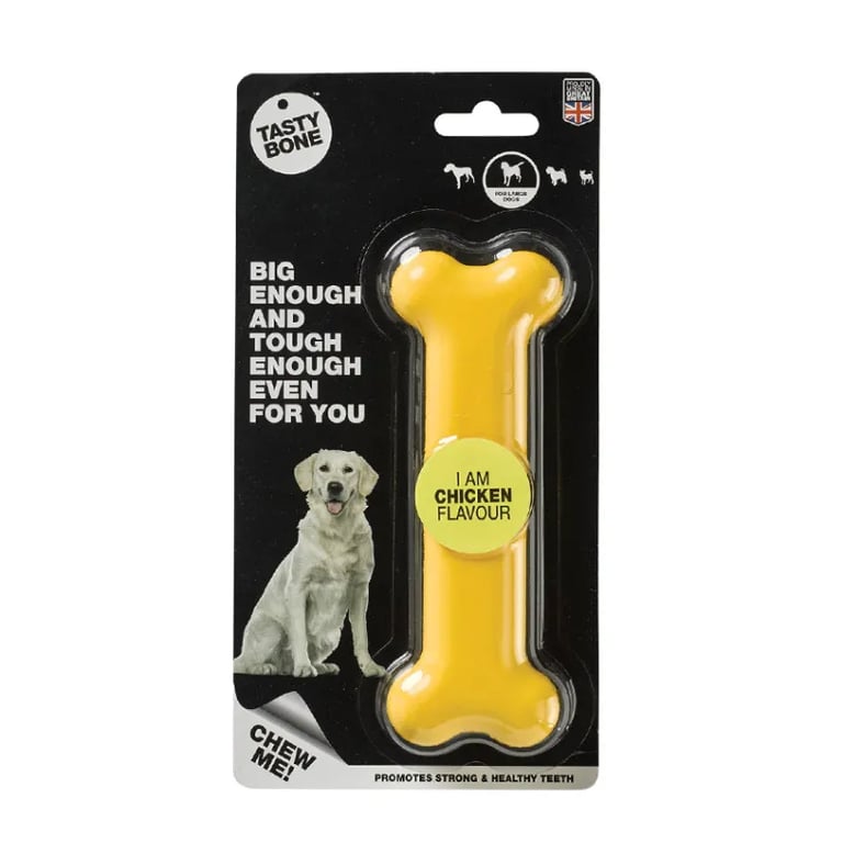 Hueso De Nylon Sabor Pollo Razas Grandes