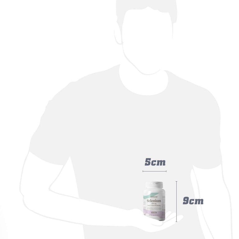 L-Selenometionina 100 mcg 180 Tabletas