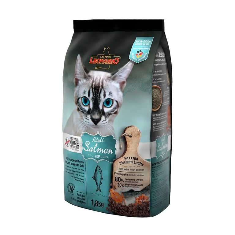 Futter für erwachsene Katzen Lachs