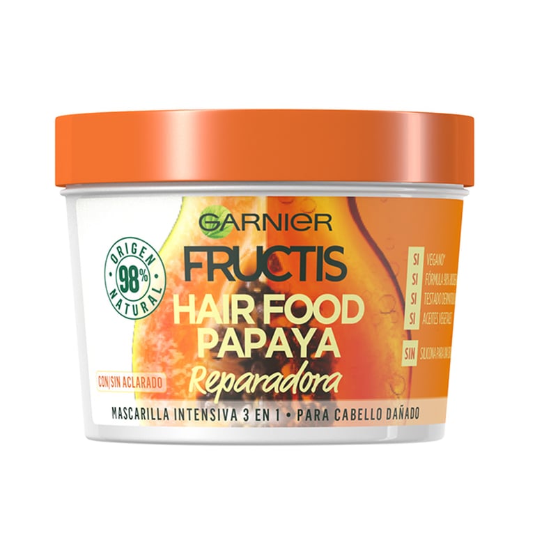 Fructis Hair Food Papaya reparierende Maske 390 ml