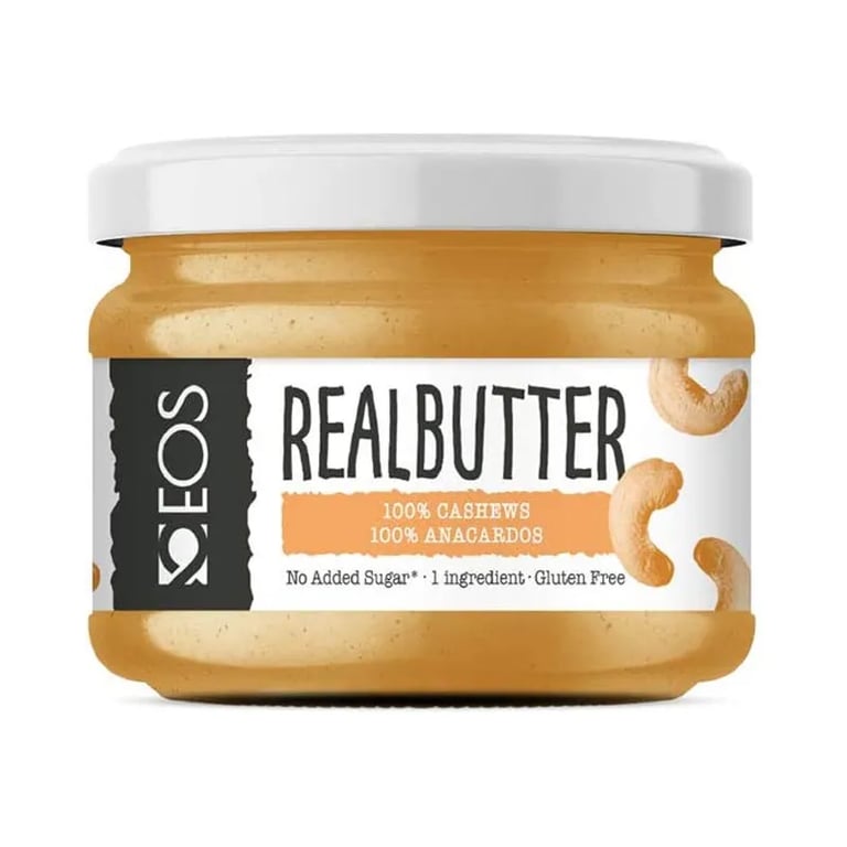 Real Butter 100% Mantequilla De Anacardos