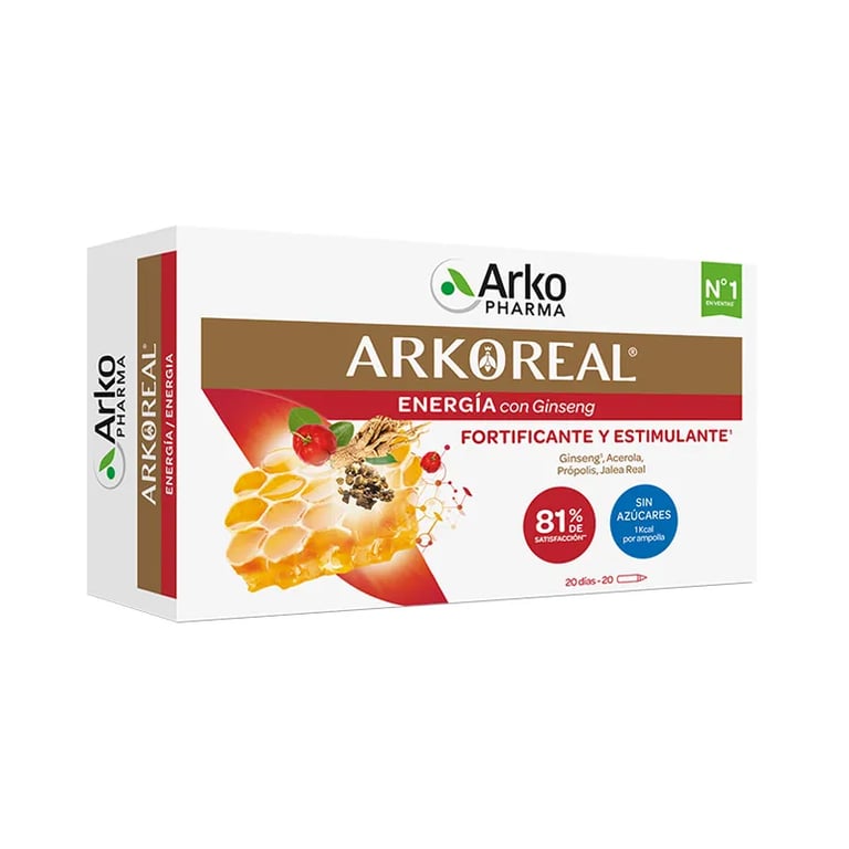 Arkoreal Geleia Real Ginseng Sem Açúcar