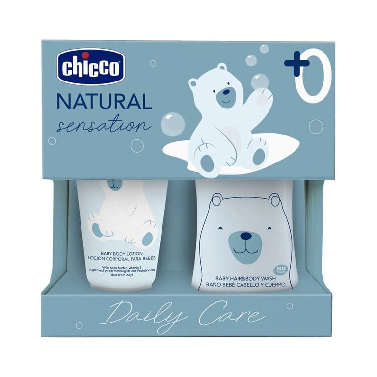 Set Natural Sensation Gel Champú 200 ml + Loción Corporal 150 ml