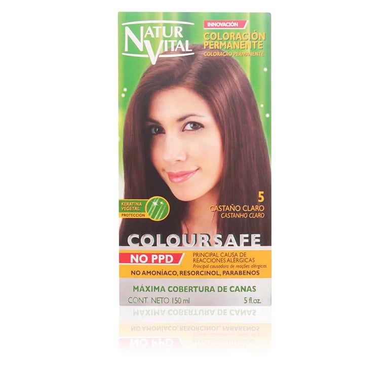Coloursafe Tintura Permanente #5-Castano Chiaro