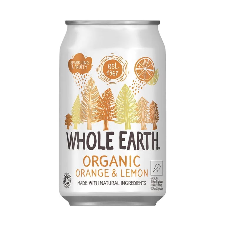 Refresco Sin Azúcar Bio Naranja Limón