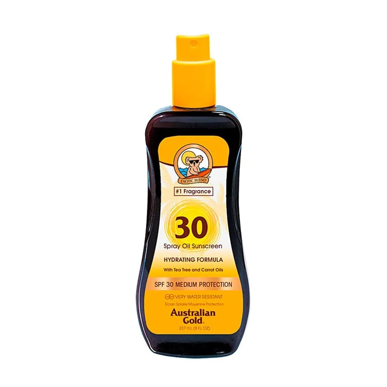 Sunscreen SPF30 Spray Oil Hydrating With Carrot
