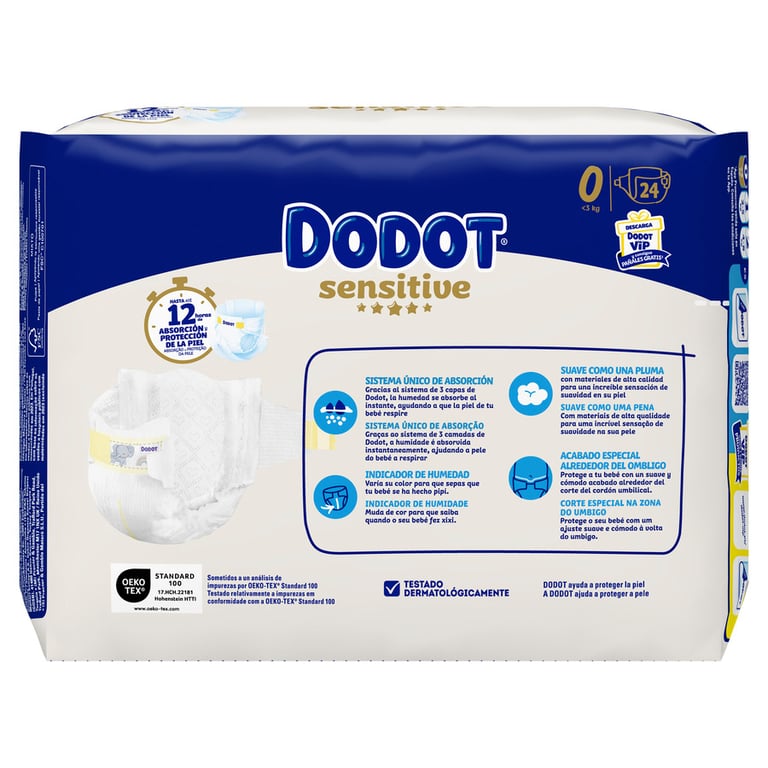 Dodot Sensitive T-0 24 St von Dodot