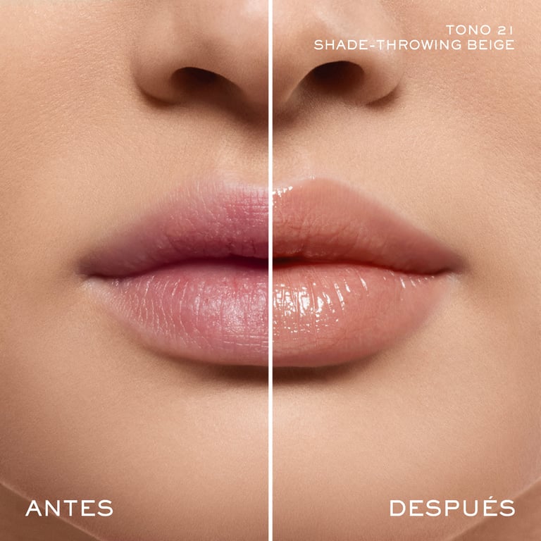 Lip Idole Butterglow #21 Shade Throwing Beige da Lancôme - imagen 3 de 5