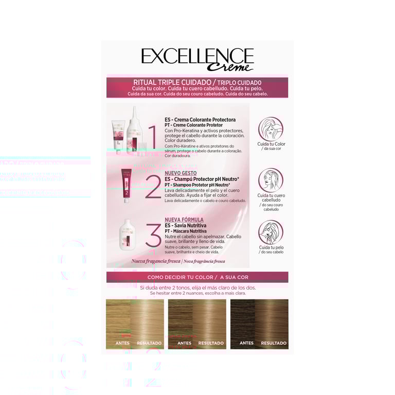 Excellence Creme #8 Rubio Claro de L'Oreal Paris