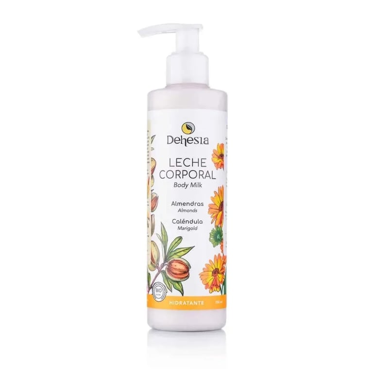 Leche Corporal Hidratante Almendras E Calendula Bio