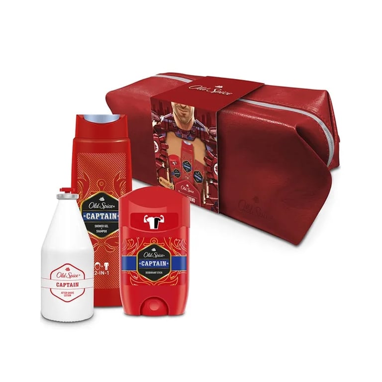 Captain Desodorante Stick + Gel De Ducha + After Shave