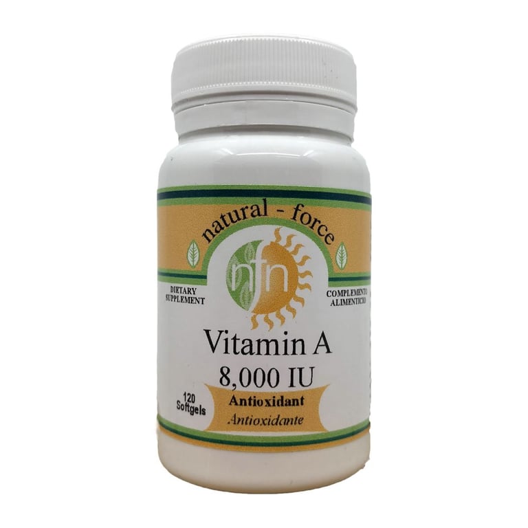 Vitamina A 8.000 ui 120 Perlas