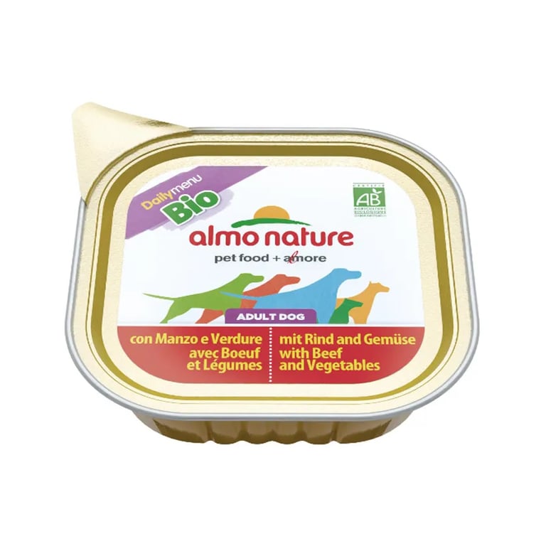 Adult Dog Daily Menu BIO Viande de Boeuf et Légumes 300 g