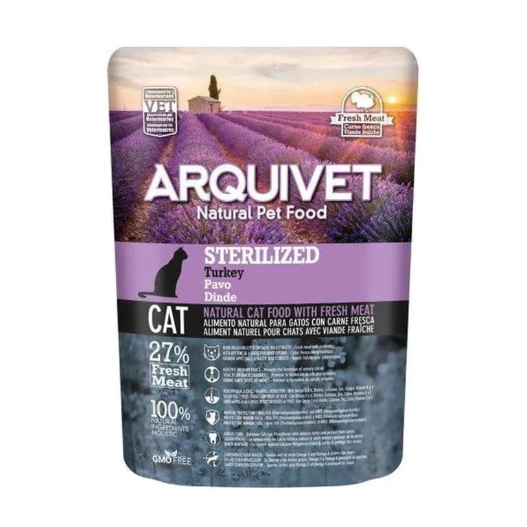 Alimento Gatti Sterilizzati Tacchino