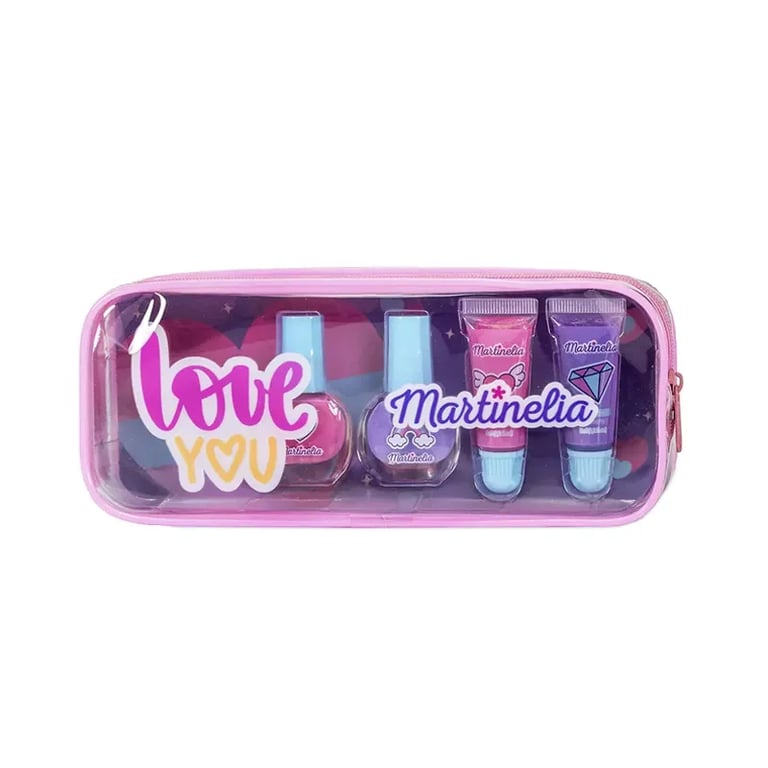 Super Girl Pencil Case Makeup Set