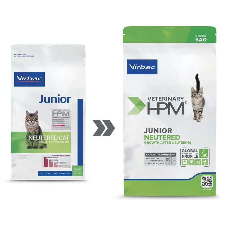 Veterinary HPM Feline Junior Neutered