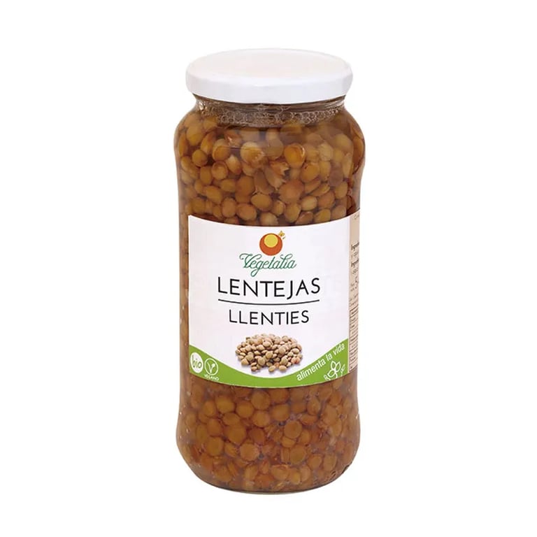 Lentilles Cuites Bio Vegan