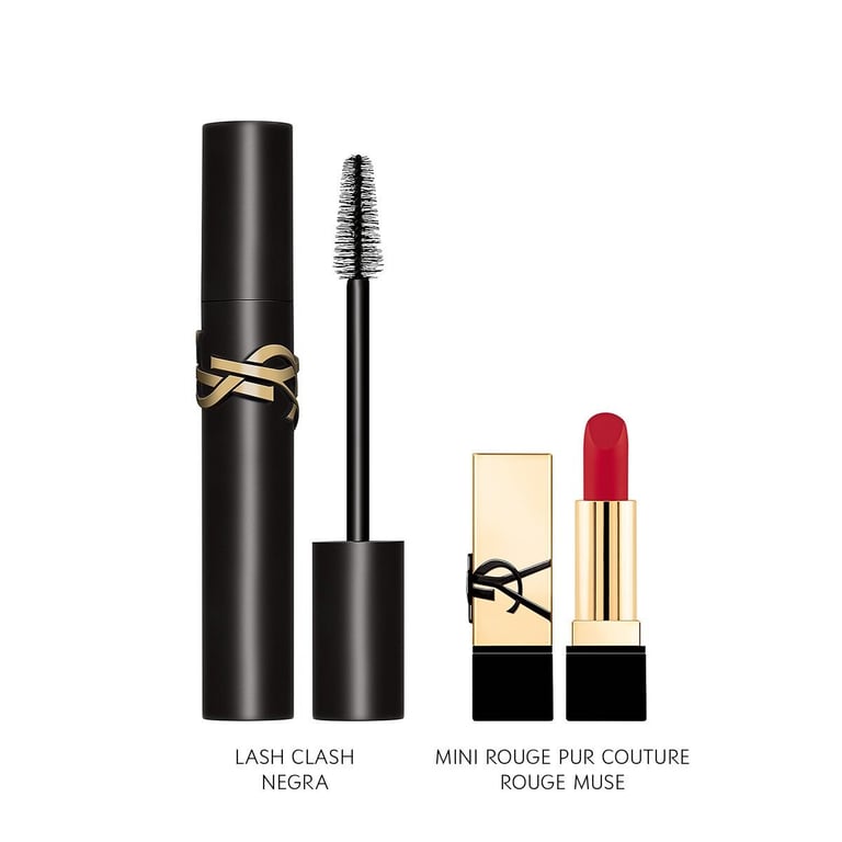 Lash Clash Extreme Volume Máscara + Mini Rouge Pur Couture Lote de Yves Saint Laurent