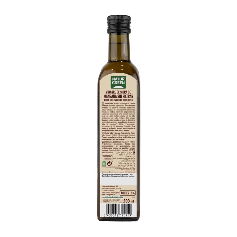 Bio-Apfelessig. 500 ml von NaturGreen