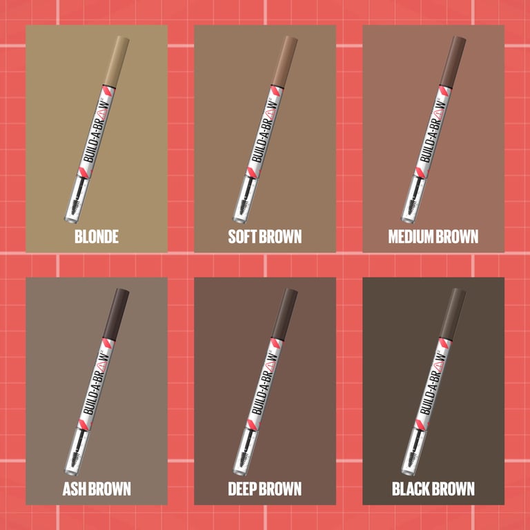 Eyebrow Pen Build A Brow #255 Soft Brown von Maybelline