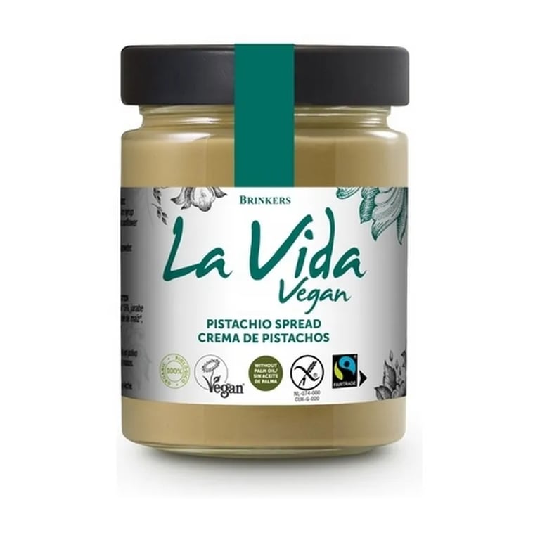 Crema Pistacho Bio Sin Gluten