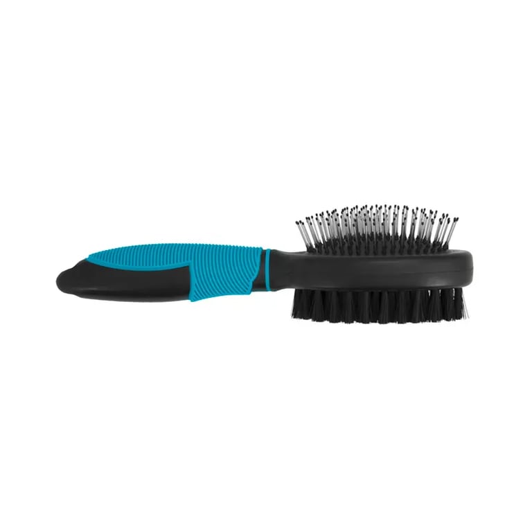 Brosse Double Nylon Métallique M-S