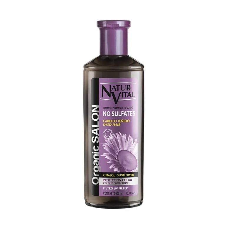 Organic Salon Champú Sin Sulfatos Protección Color UV